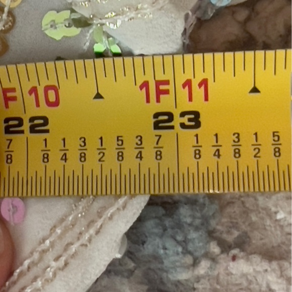 Sundress Chicago Bora Bora sequin embellished Maxi Dress side slits Sz L/XL - Picture 10 of 12